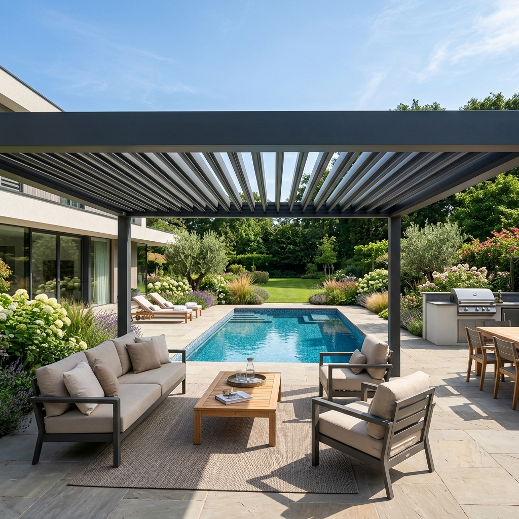 Outdoor Shading Pergola